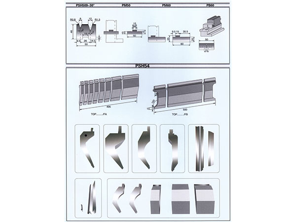 PSH CNC bending machine die